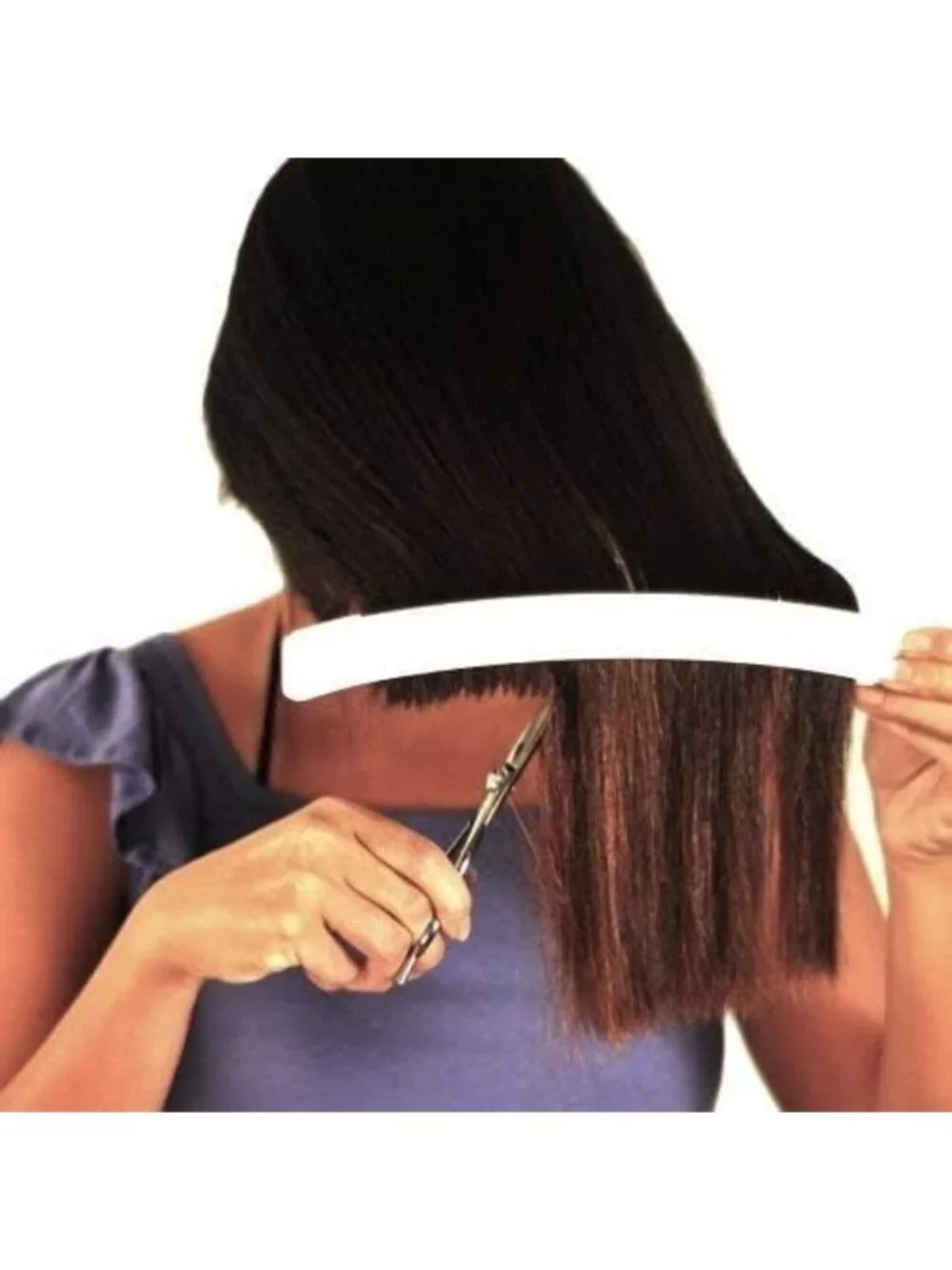 DIY Hair Cutting Tool Set - Home Hair Clips for Bangs, Layers & Split Ends